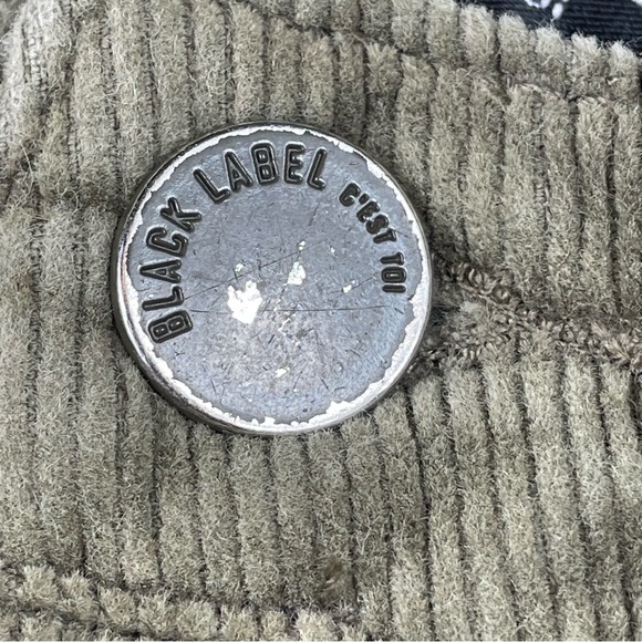 š5/$25 Black Label Corduroy Brown Skinny Stretch Jeans Womenās Size 3 Waist 27 - Picture 9 of 14